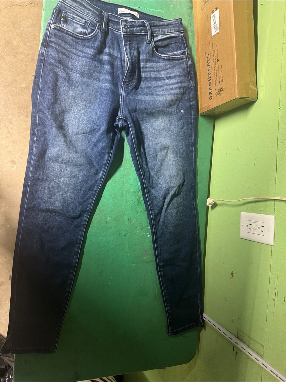 Women’s Slim Fit Dark Blue Jeans